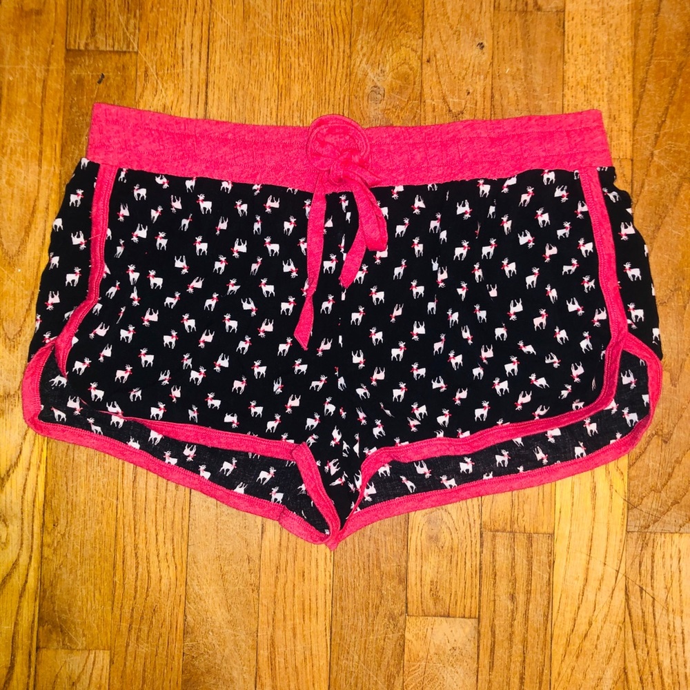 VS PINK Reindeer Shorts